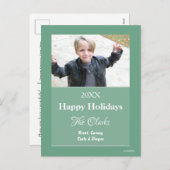 クリスマスカード任意の色はがき – HAMbWG シーズンポストカード (正面/裏面)