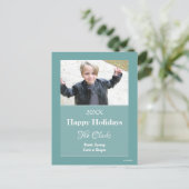 クリスマスカード任意の色はがき – HAMbWG シーズンポストカード (スタンド正面)