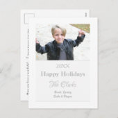 クリスマスカード任意の色はがき – HAMbWG シーズンポストカード (正面/裏面)