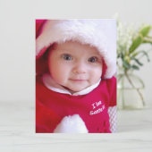 クリスマスカード写真 フラット ホリデーカード (スタンド正面)