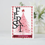 クリスマスカード初めてのクリスマス (スタンド正面)