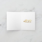 クリスマスカード季節の挨拶 シーズンカード (内部)