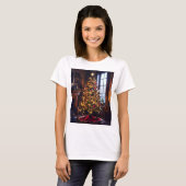 クリスマスカード手作りのtシャツ tシャツ (正面フル)