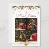 クリスマスカード招待状 シーズンカード (正面)