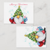 クリスマスカード格言（ギフト付き） ノートカード (正面/裏面)