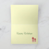 クリスマスカード玩具店 シーズンカード (内部)