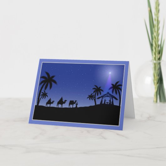 クリスマスカード賢人のシーン シーズンカード (正面)