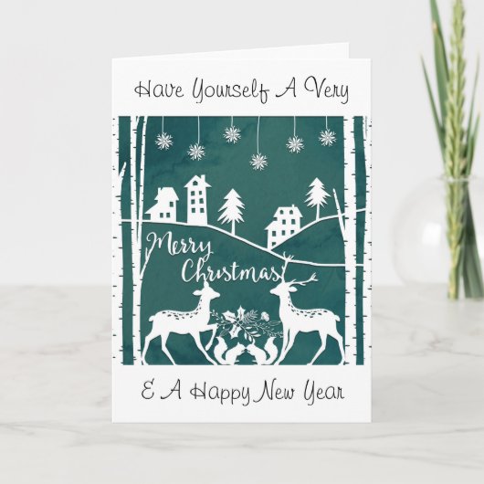 クリスマスカード (正面)