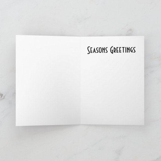 クリスマスカード (内部)