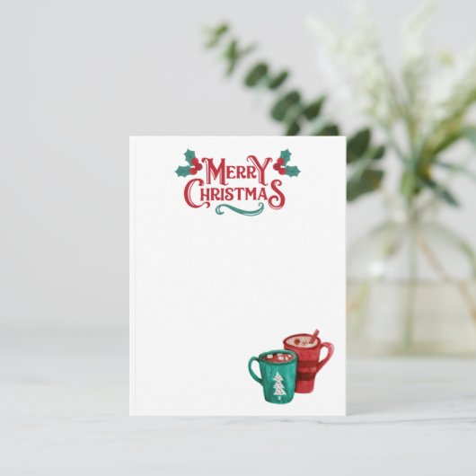 クリスマスカード (スタンド正面)