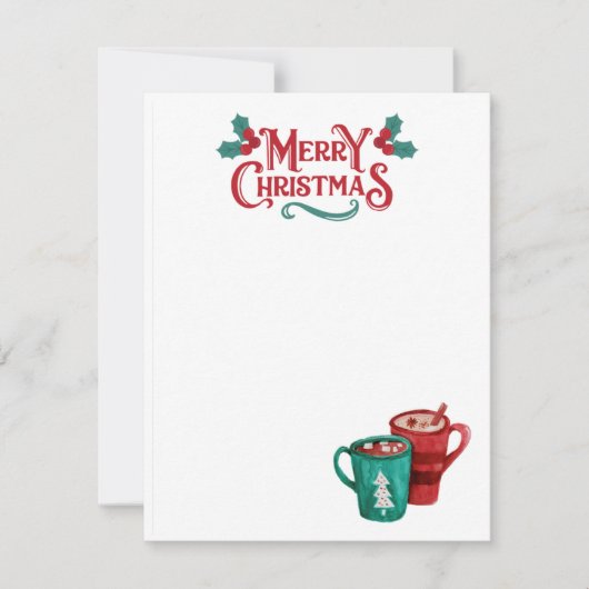 クリスマスカード (正面)