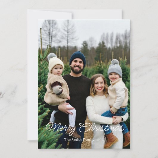 クリスマスカード (正面)