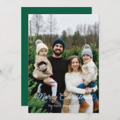 クリスマスカード (正面/裏面)