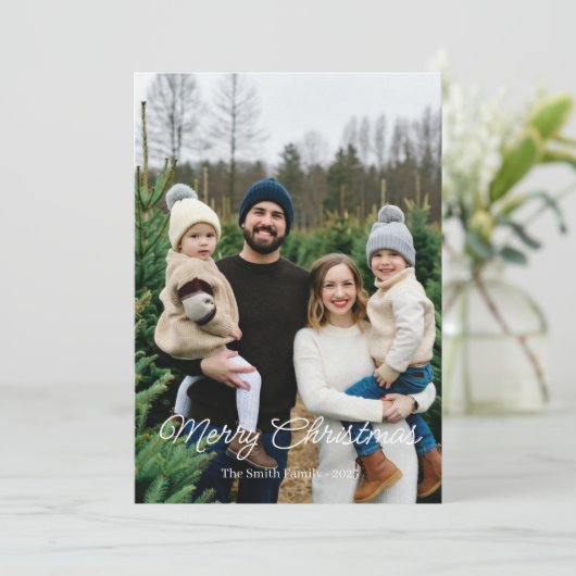 クリスマスカード (スタンド正面)