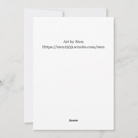 クリスマスカード (裏面)