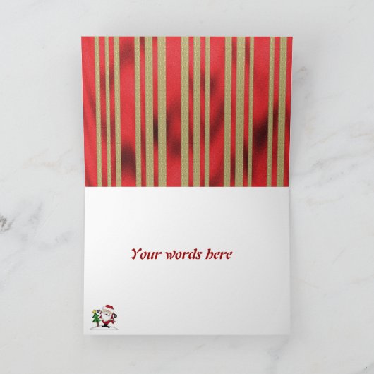 クリスマスカード (内部)