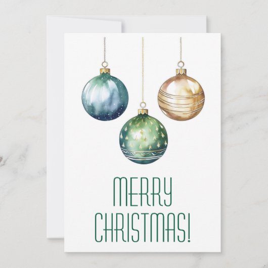 クリスマスカード (正面)