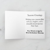 クリスマスカード (内部)