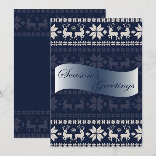 クリスマスカード (正面/裏面)