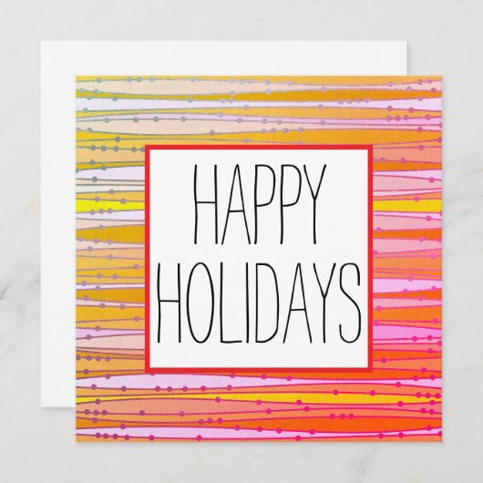 クリスマスカード (正面/裏面)