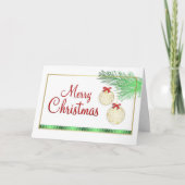 クリスマスカード (正面)