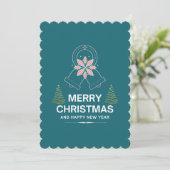 クリスマスカード (スタンド正面)