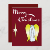 クリスマスカード (正面/裏面)