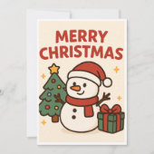 クリスマスカード (正面)