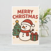 クリスマスカード (スタンド正面)