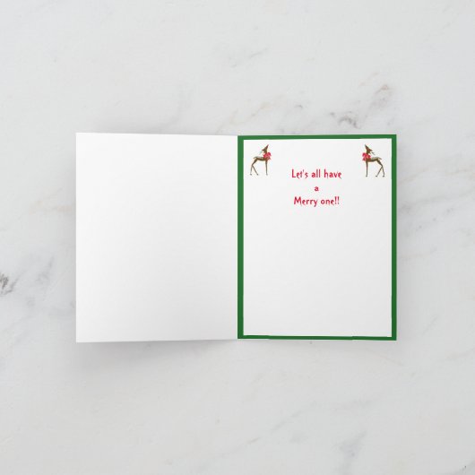 クリスマスカード (内部)