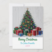 クリスマスカード (正面)