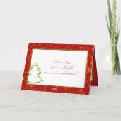 クリスマスカード (裏面)