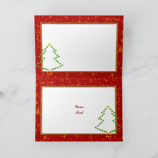 クリスマスカード (内部)