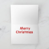 クリスマスカード (内部)