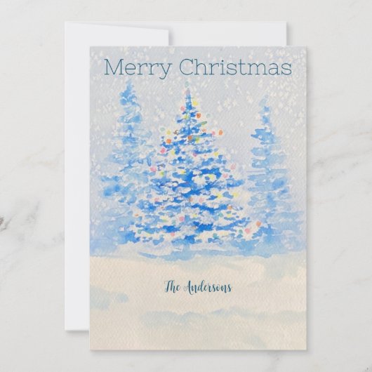 クリスマスカード (正面)