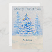 クリスマスカード (正面/裏面)