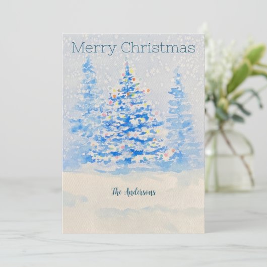 クリスマスカード (スタンド正面)