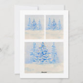 クリスマスカード (裏面)