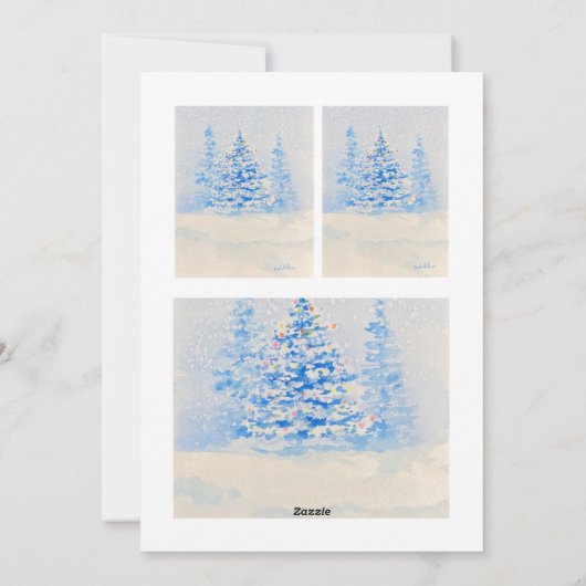 クリスマスカード (裏面)