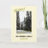 クリスマスカード (正面)