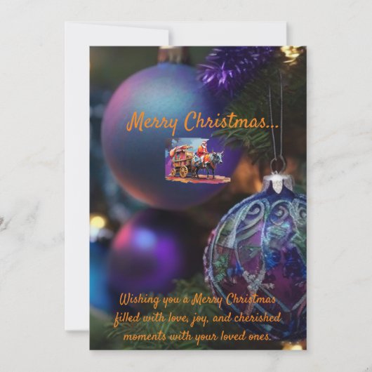 クリスマスカード (正面)