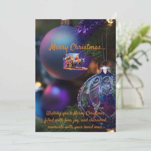 クリスマスカード (スタンド正面)