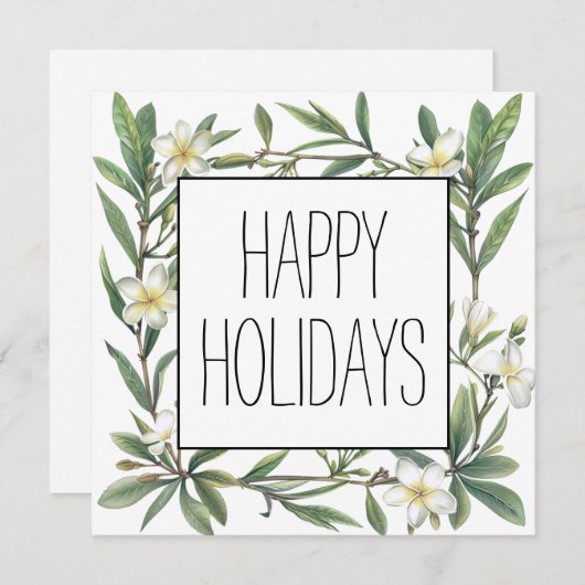 クリスマスカード (正面/裏面)