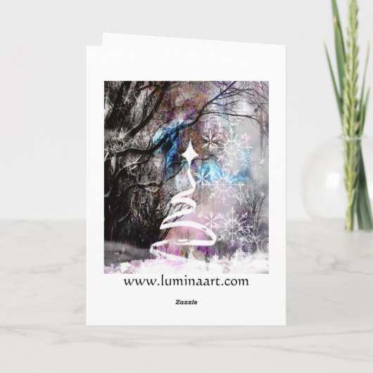 クリスマスカード (裏面)