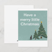 クリスマスカード (正面/裏面)