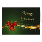 クリスマスカード (正面横)