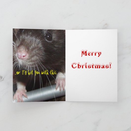 クリスマスカード (内部)