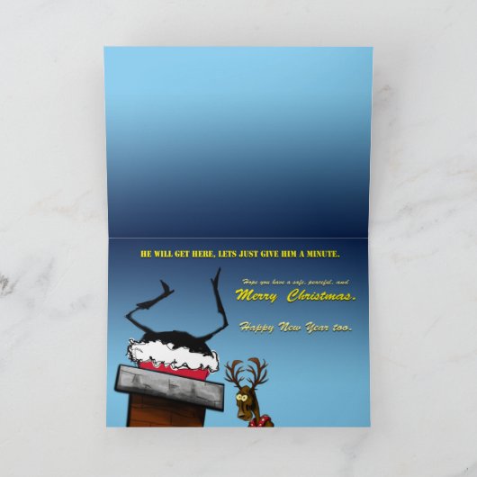 クリスマスカード (内部)