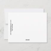 クリスマスカード (裏面)