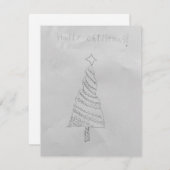 クリスマスカード (正面/裏面)